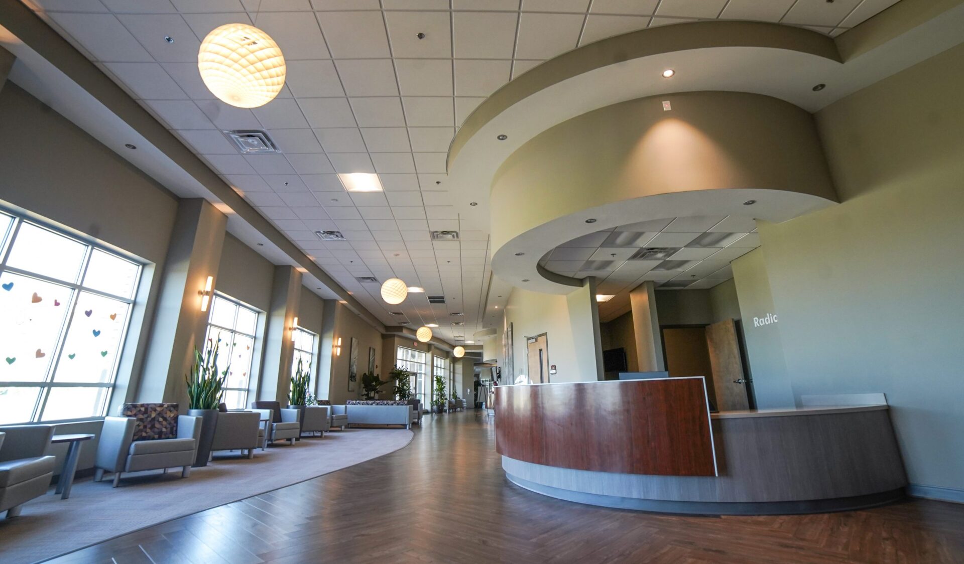 Reception Area and Waiting Area